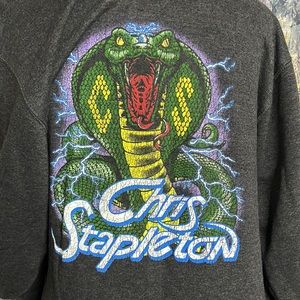 Chris Stapleton Gray Graphic Sweatshirt